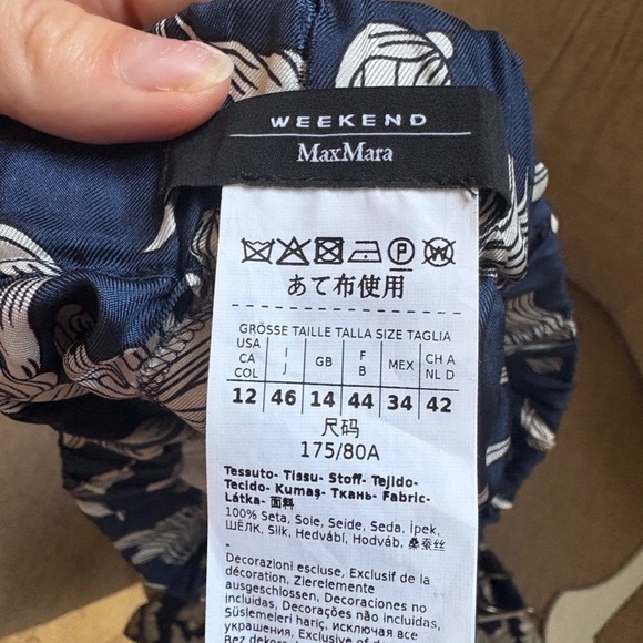 Weekend Max Mara Rodesia Floreal Two Piece Set - Picture 9 of 9